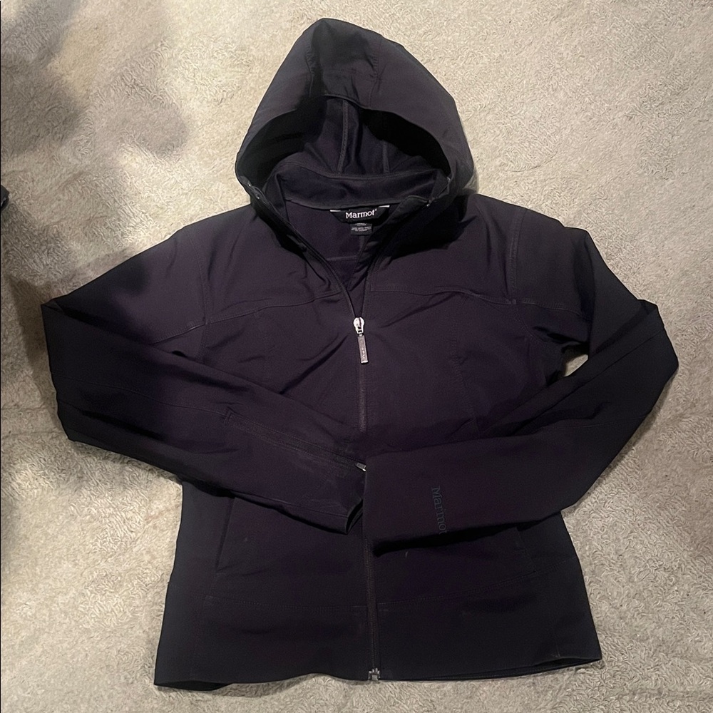 Marmot Women's Dark Hooded Ski Jacket